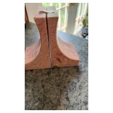 Marble bookends