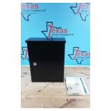 WM-A CHELSEA LOCKING MAILBOX BLACK
