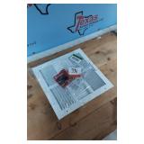 12"X12" WHT STEEL 4-WAY AIR REGISTER