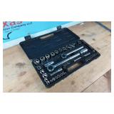 SAE & Metric Socket Set, 51 Pc