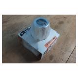 4" WHITE SHOWER TRIM