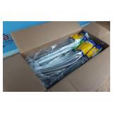 LOT OF EIGHT POLY BRD 3/8 X1/2 X 20 8 PK BG