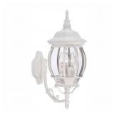 COACH 20-1/4" WHITE EXT WALL LANTERN