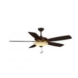 52" MENAGE LED INDOOR CEILIN FAN ORB
