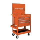 30 in. 5 Drawer Orange Mechanic