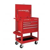 30 in. 5 Drawer Red Mechanic