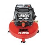 3 gal 1/3 HP 100 PSI Oil-Free Pancake Air Comp