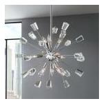 KIMBERLY 9LT CHRME SPUTNIK CHANDELIER