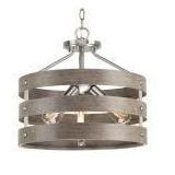 GULLIVER 3LT BN SEMI FLUSHMOUNT