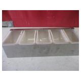 Garnish Dispenser With Lid