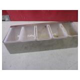 Garnish Dispenser With Lid