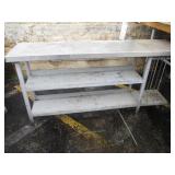71" S/S Prep Table With Shelfs