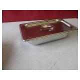 Bid X 5: S/S Food Containers With 2 Lids