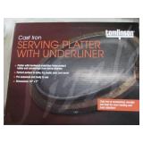 Serving platter With Underliner