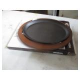 Serving platter With Underliner