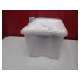 Bid X 2: Large Plastic Tubs With Lids