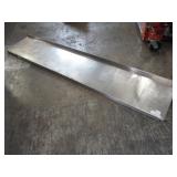 86" Stainless Wall Shelf
