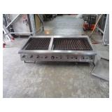 59" Garland Char Broiler Clean