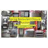 Spring Restaurant Closure Auction More Items Added Daily
