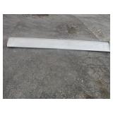 105" Stainless Wall Shelf