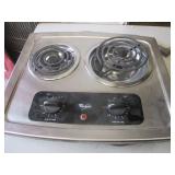 Two Burner Drop in Electric Stove