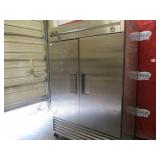 True Stainless 2 Door Freezer