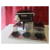 Coffee Brewer with 5 Warmers