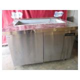 Open Prep Refrigerated Table