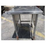 38"X 24"  Stainless Equipment Stand