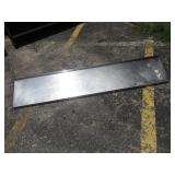 72" Stainless Wall Shelf