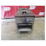 18x43x24 Two Bunner Gas Stock Pot Stoves