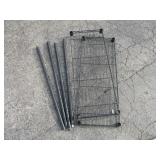 2 Shelf Metro-Style Rack
