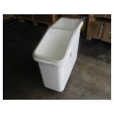 Dry Food Storage Container on Casters