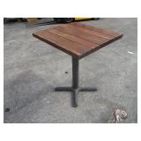 26" Wood Table