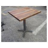 26" Wood Table