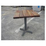 26" Wood Table
