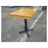 26" Wood Table