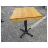 26" Wood Table