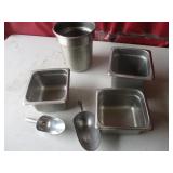 Metal Bins/Scoops