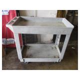 2 Shelf Cart with Casters