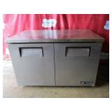 True 48" Two Door Under Counter Refrigerator