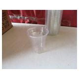 17 Sleeves Clear Plastic Cups