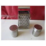 Misc Salt & Pepper Shakers And Food Grader