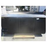 True 90" Back Bar Cooler