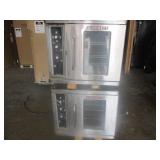 30"x25"x25" Blodgett Double Stack 1/2 Rack Oven