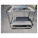 Metal Bus Cart on Casters