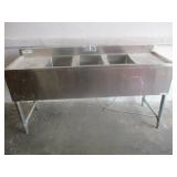60" Back Bar Sink