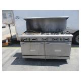 Vulcan 60" Range 6 Burner w/ 24" Griddle