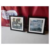 Bid x 2 : Framed Wall Bar Decor