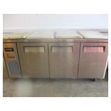 71" Turbo Air Refrigerated Prep Table